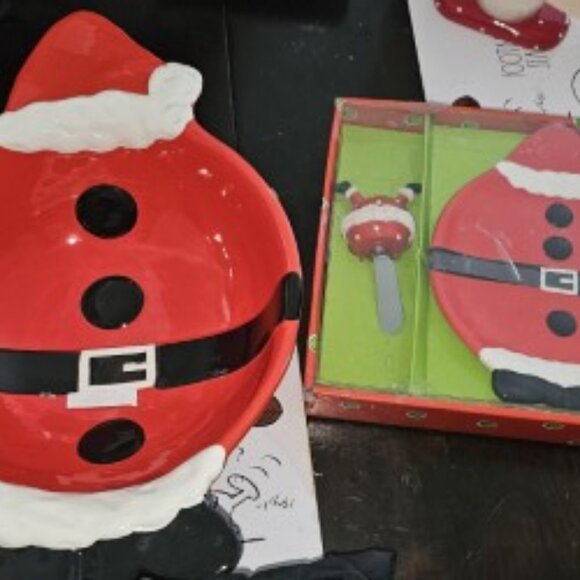 Santa Belt Ceramic set